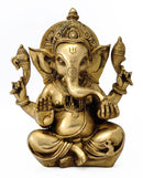 Brass Ganesha Statue