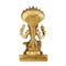 Devi Karumariamman Brass Sculpture 9.25"