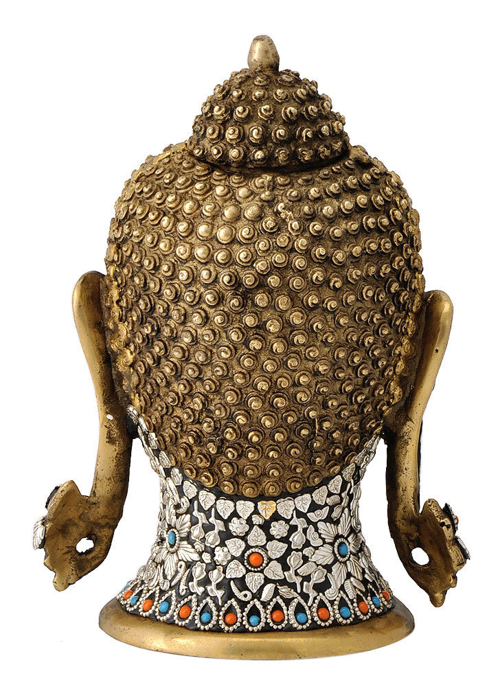 Decorative Buddha Head Sculpture
