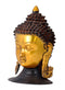 Golden Buddha Head in Old Rustic Finish
