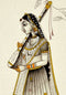 Lady with Veena - Ragini Miniature Painting