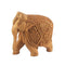 Wooden Carving Royal Elephant Showpiece