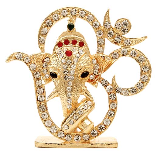 Om Ganesha - Desktop Statue