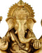 Ganesha The Elephant God - Brass Sculpture