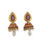 Stone Studded Traditional Jhumki Earrings