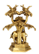 Gau Gopala Standing Under Kadamba Tree