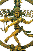 Antiquated Nataraja Brass Statue