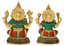 Pair of Lakshmi Ganesh for Home Temple