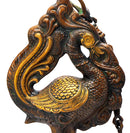 Large Peacock Bell for Temple or Home Decor
