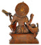 Brass Saraswati Copper Red Finish