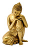 Resting Buddha Brass Scupture