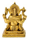 Lord Gajanan Maharaj Exquisite Brass Figure