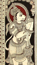 Shri Ram Darbar - Cotton Kalamkari Painting 87"