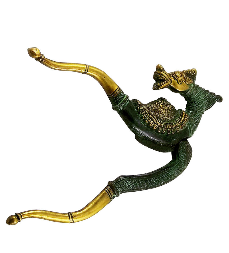 Antiquated Yali Decorative Brass Betel Nut Cutter