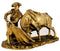 The Bull Fighter - Brass Statuette