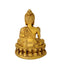 Blessing Buddha Brass Figure