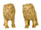 Brass Lion Pair 5"