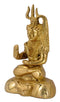 Brass Statue Blessing Lord Shiva