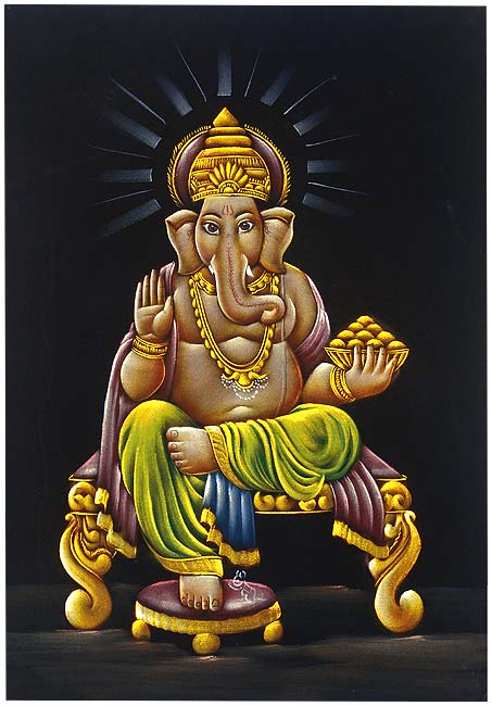 Ganesha Loves Modak