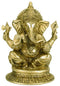 Gajmukh Lord Ganesh Brass Statue