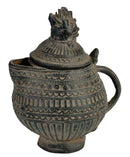 Tribal Art Sculpture 'Jungle Kettle'
