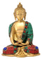 Meditating Buddha Seated in Lotus Pose