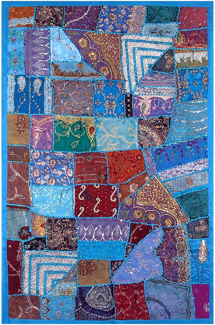 "Winter Evening" Gujarati Wall Hanging