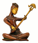 Brass Musician Statue