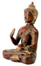 Buddha Figurine in Antique Copper Finish