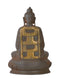 Buddha Meditating Peace Harmony Brass Sculpture