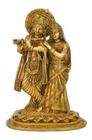 Brass Radha Krishna Jugal Murti