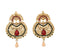 Stunning Gold Plated Dangle Earrings for Woman