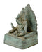 Ganesha on Throne - Old Finish Folkart Statues