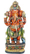 Standing Ganpati - Wood Sculpture 36"