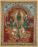 "Goddess Durga" Eternal Powar of Shakti - Kalamkari Painting