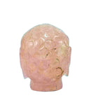 Head of Buddha Sakyamuni in Rose Quartz 2.3"