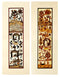 Day's Chorus ( set of 2 ) - Wali Tribal Art Painting