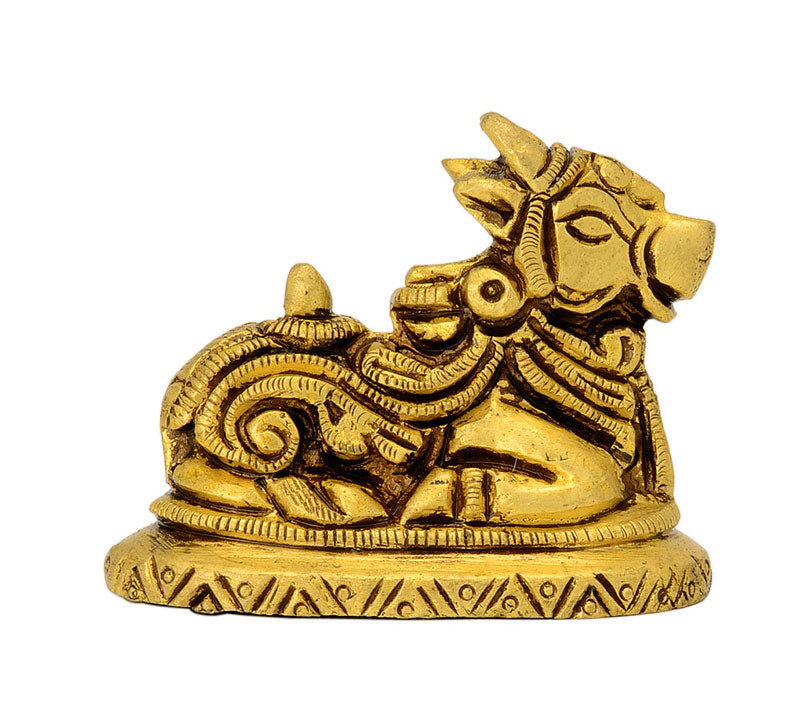 Small Brass Nandi