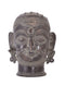 Antiquated Brass Shiva Head