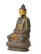 Buddha Meditating Peace Harmony Brass Sculpture