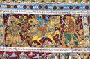 'Ramayana' The Story of Rama - A Narrative Kalamkari Painting