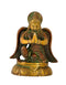 Lord Vishnu's Carrier - Garuda Brass Statue 3.5"