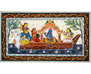 Lord Krishna Boating on River Yamuna