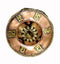 Tibbetan Copper Container with Ashtamangla Symbols