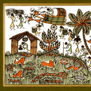 Life in Countryside - set of 2 Warli Paintings