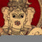 Dancing Vinayaka-Kalamkari Wall Painting