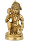 Lord Hanuman - Ornamented Brass Statue 5"