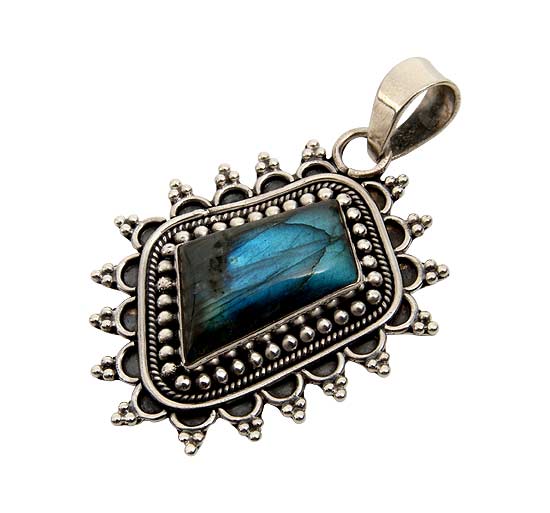 Mystical Journey - Labradorite Stone Pendant