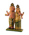 Ganesha Lakshmi Wood Sculpture