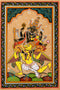 Sri Vishnu With Lakshmi Riding on Garuda